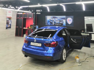 Тонирование задней полусферы BMW GT