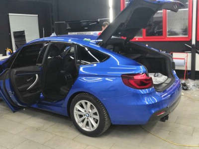 Тонирование задней полусферы BMW GT