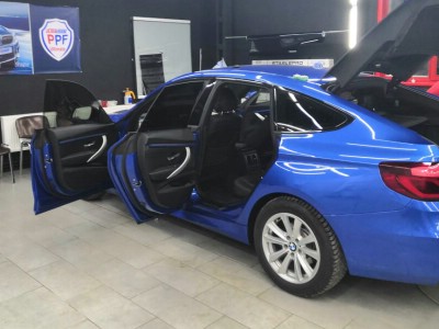 Тонирование задней полусферы BMW GT