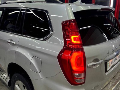 Тонирование задней полусферы Haval H9