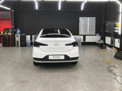 Тонирование задней полусферы Hyundai Elantra 4D Sed