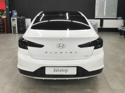 Тонирование задней полусферы Hyundai Elantra 4D Sed