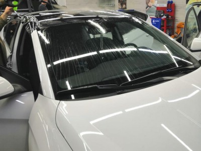 Тонирование задней полусферы Hyundai Elantra 4D Sed