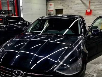 Тонирование задней полусферы Hyundai Sonata