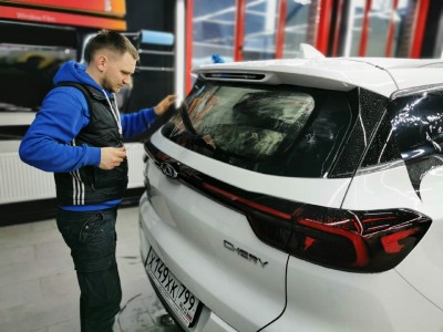 Тонирование задней полусферы Chery Tiggo 7 Pro