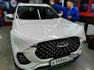 Тонирование задней полусферы Chery Tiggo 7 Pro