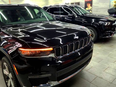 Тонирование задней полусферы Jeep Grand Cherokee 2021