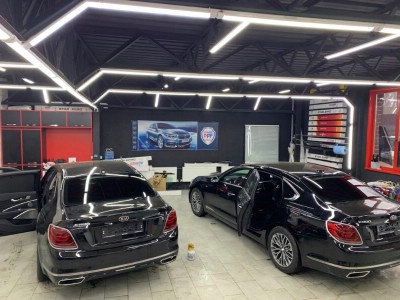 Тонирование задней полусферы KIA K900