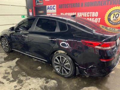 Тонирование задней полусферы Kia Ceed Optima