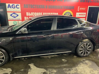 Тонирование задней полусферы Kia Ceed Optima