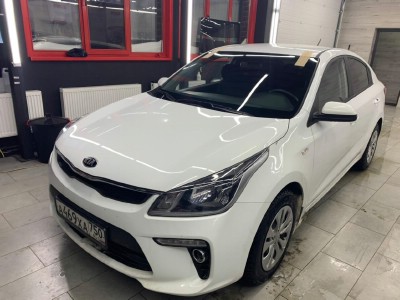 Тонирование задней полусферы Kia Ceed Rio