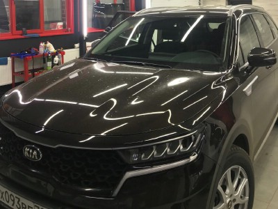 Тонирование задней полусферы KIA Sorento New 2020-