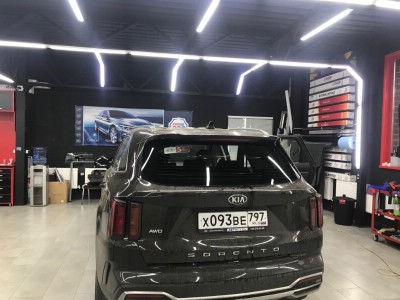 Тонирование задней полусферы KIA Sorento New 2020-