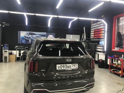 Тонирование задней полусферы KIA Sorento New 2020-