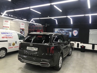 Тонирование задней полусферы KIA Sorento New 2020-