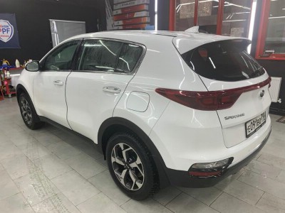 Тонирование задней полусферы Kia Sportage 5D Suv 2016-