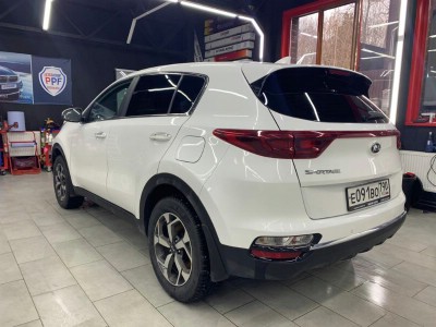 Тонирование задней полусферы Kia Sportage 5D Suv 2016-