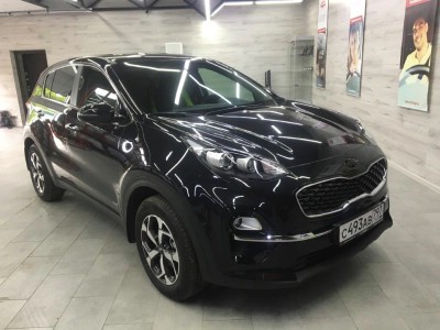 Тонирование задней полусферы Kia Sportage 5D SUV 2016-