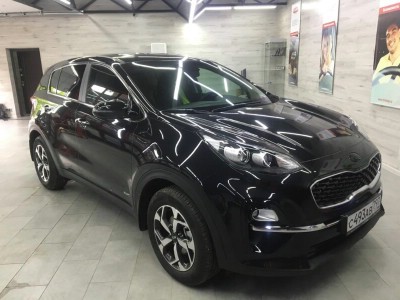Тонирование задней полусферы Kia Sportage 5D SUV 2016-
