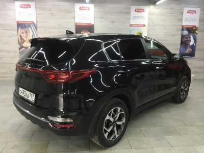 Тонирование задней полусферы Kia Sportage 5D SUV 2016-