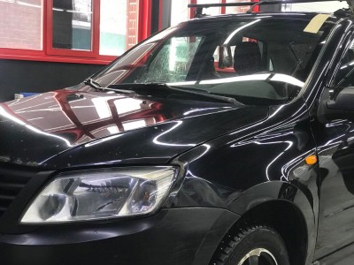 Тонирование задней полусферы Lada Granta