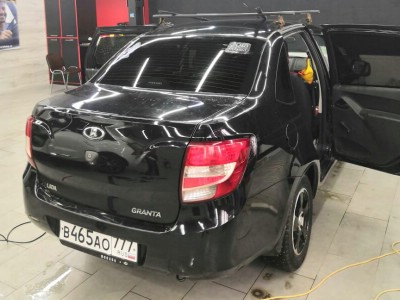 Тонирование задней полусферы Lada Granta
