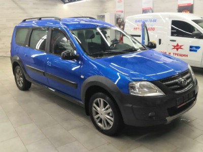 Тонирование задней полусферы Lada Largus Cross