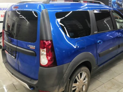 Тонирование задней полусферы Lada Largus Cross