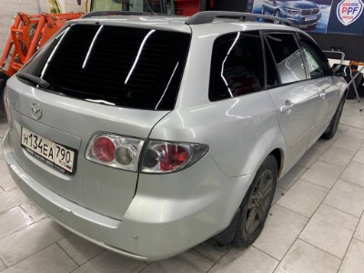 Тонирование задней полусферы Mazda 6 Wagon