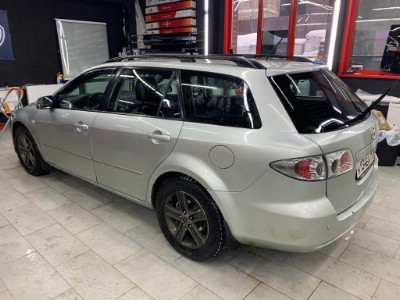 Тонирование задней полусферы Mazda 6 Wagon