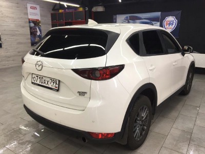 Тонирование задней полусферы Mazda CX-5