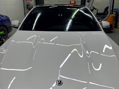 Тонирование задней полусферы Mercedes E-Class 213