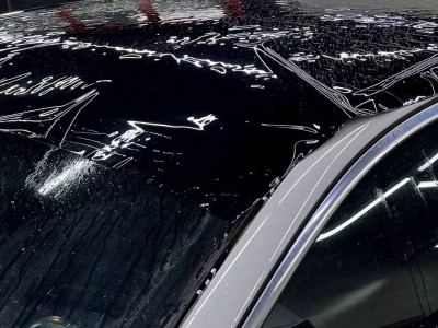 Тонирование задней полусферы Mercedes E-Class 213