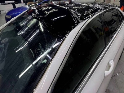 Тонирование задней полусферы Mercedes E-Class 213