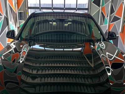 Тонирование задней полусферы на автомобиле BMW X3 15% SUNCONTROL