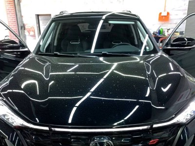 Тонирование задней полусферы на автомобиле CHANGAN 5% SUNCONTROL