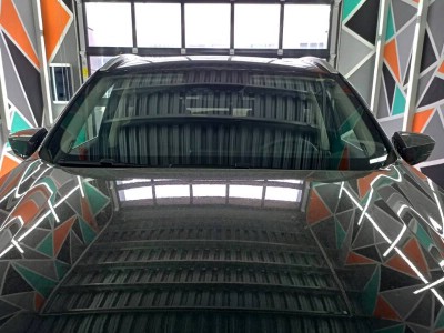 Тонирование задней полусферы на автомобиле EXEED LX 5% SUNCONTROL