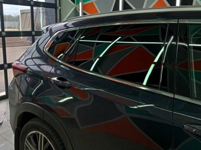 Тонирование задней полусферы на автомобиле EXEED LX 5% SUNCONTROL