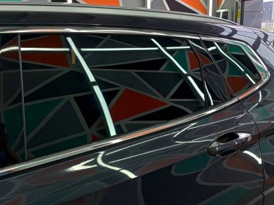 Тонирование задней полусферы на автомобиле EXEED LX 5% SUNCONTROL