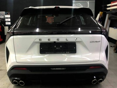 Тонирование задней полусферы на автомобиле Geely City Ray