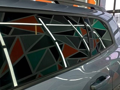 Тонирование задней полусферы на автомобиле HAVAL DARGO 5% SUNCONTROL