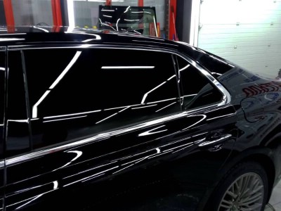 Тонирование задней полусферы на автомобиле KIA GENESIS пленкой SUNCONTROL 5%