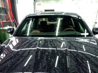 Тонирование задней полусферы на автомобиле KIA GENESIS пленкой SUNCONTROL 5%