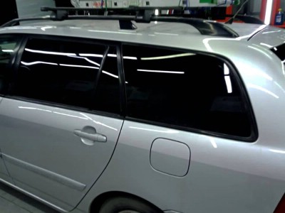 Тонирование задней полусферы на автомобиле Toyota Corolla, 5% SUNCONTROL