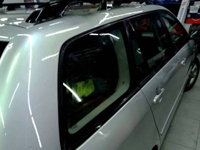 Тонирование задней полусферы на автомобиле Toyota Corolla, 5% SUNCONTROL