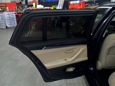 BMW 5 тонирование задней полусферы