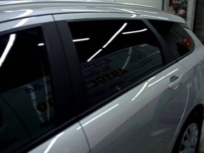 Тонирование задней полусферы на Lada Vesta 5% SUN Control