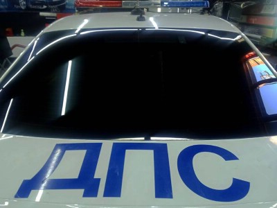 Тонирование задней полусферы на Skoda Octavia