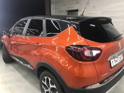 Тонирование задней полусферы Renault Captur