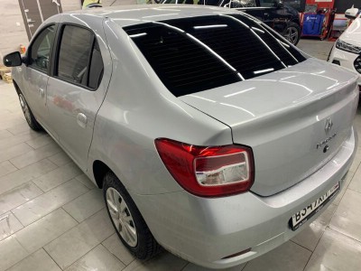 Тонирование задней полусферы Renault Logan II